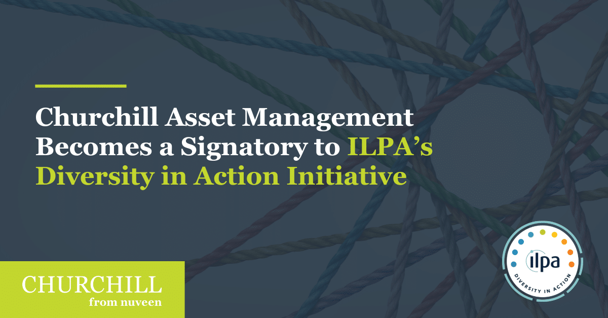 Churchill Asset Management Becomes A Signatory To Ilpas Diversity In Action Initiative 0660